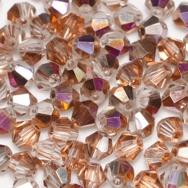 Enchapado Visos Oro Rosa 4MM