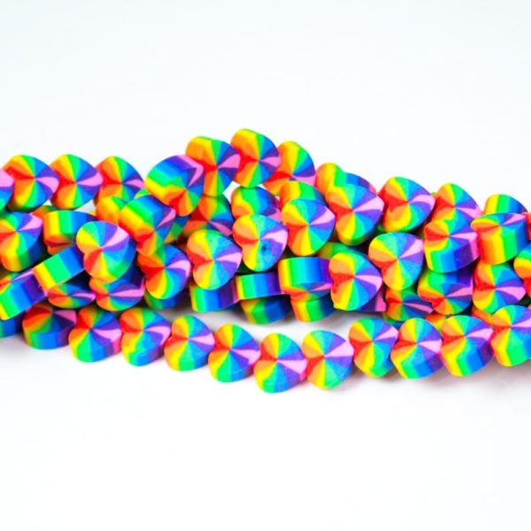 Fimo Corazones de colores Surtido