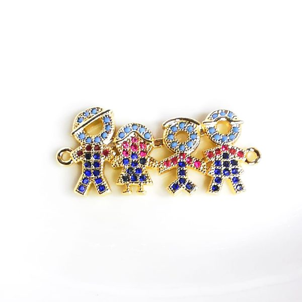 Dije familia pulsera