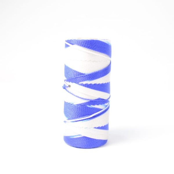 Hilo Terlenca Matizado Blanco y Azul