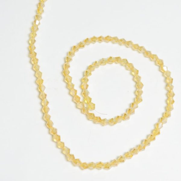 Rombo amarillo tornasol 4mm