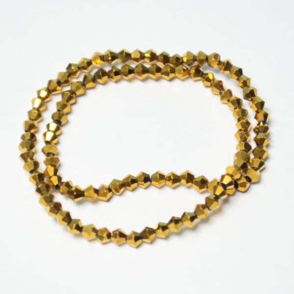 Rombo dorado 4mm