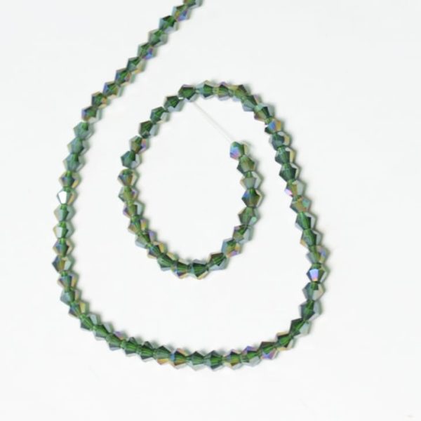 Rombo verde tornasol 4mm